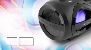 Radio FM cu CD și Bluetooth GoGEN CDM 425 BTDAB, 25 W, MP3, USB, card SD, telecomanda, negru/argintiu - Img 12
