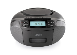 Radiocasetofon stereo cu CD JVC RC-E444B, 4W RMS, Bluetooth, USB, afisaj LCD, ceas, negru - Img 6
