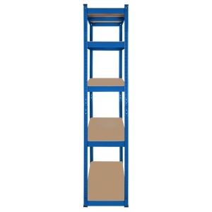 RAFT METALIC 5 POLITE 750K MDF 180X90X40 ALBASTRU REBEL - Img 5
