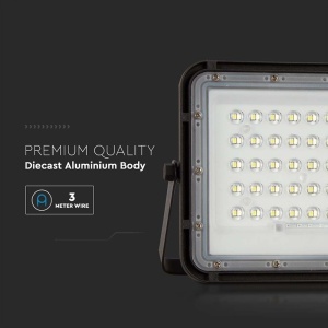 REFLECTOR CU INCARCARE SOLARA 10W 800LM 6400K - NEGRU - Img 11