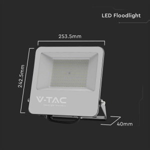 REFLECTOR LED SMD 100W 185LM/W 6500K IP65 CIP SAMSUNG - NEGRU/GRI - Img 5