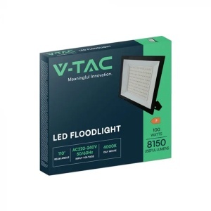 REFLECTOR LED SMD 100W 6400K IP65 - NEGRU - Img 3