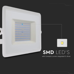 REFLECTOR LED SMD 100W 6500K IP65 - ALB - Img 6