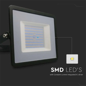 REFLECTOR LED SMD 100W 6500K IP65 - NEGRU - Img 6