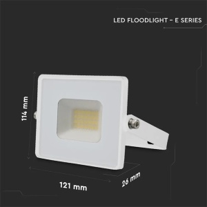 REFLECTOR LED SMD 20W 3000K IP65 - ALB - Img 6