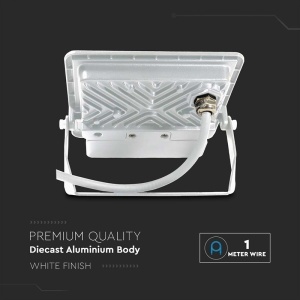 REFLECTOR LED SMD 20W 400K IP65 CU SENZOR MISCARE - ALB - Img 3