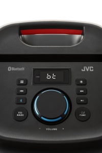 RESIGILAT - Boxa portabila JVC XS-EP314B, 60W, LED, Bluetooth, Karaoke, AUX, intrare USB, TWS, Microfon, Negru - Img 7