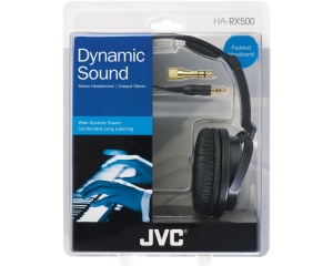 RESIGILAT - Casti JVC Over-Ear HA-RX500-E, negru-argintiu - Img 3