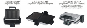 RESIGILAT - Contact grill GALLET CHARTRES GRI660, 1600W, placi detasabile, deschidere la 180 grade - Img 11