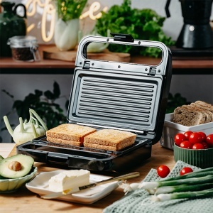 SANDWICH MAKER 2 IN 1 AD 3070 NEGRU ADLER - Img 4