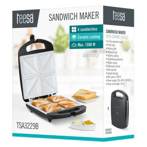SANDWICH MAKER CERAMIC TEESA - Img 5