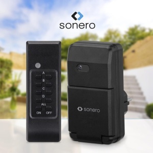 SET 3 PRIZE PENTRU EXTERIOR CU TELECOMANDA 1100W SONERO - Img 6