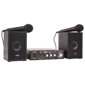 SET KARAOKE AMPLIFICATOR USB 2MIC+2 BOXE MODEL NOU - Img 3