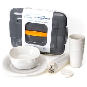 SET PICNIC CAMPING 4 PERSOANE 26 PIESE - Img 3