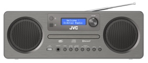 Sistem audio JVC ALL-IN-ONE RD-E861B-DAB, Tuner Digital Dab+/FM, 10 W RMS, Unitate CD, USB, Bluetooth 5.0, negru/gri - Img 3