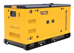 Stager YDY100S3 Generator insonorizat 100kVA, 130A, 1500rpm, trifazat, diesel