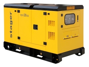 Stager YDY28S3 Generator insonorizat 28kVA, 36A, 1500rpm, trifazat, diesel - Img 4