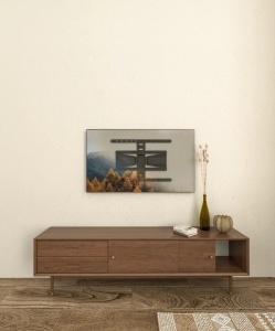 Suport TV GoGEN Slim XL , 43"-90" (109 - 229 cm), 50 kg, inclinare verticala si rotire laterala, negru - Img 15