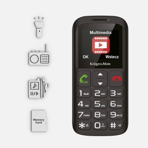 TELEFON GSM SENIORI BUTON SOS KRUGER&MATZ - Img 12