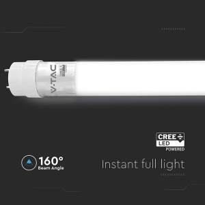 TUB LED T8 G13 PLASTIC 20W 150CM 6500K ALB RECE, CIP CREE - Img 7