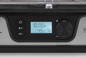 Uscator de fructe ETA Secca Premium ETA9301 90000, 380W, 8 site inox, 35-75°C, timer 1-24 ore, argintiu - Img 2