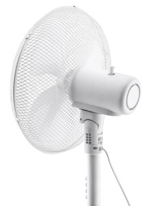 Ventilator cu picior Gallet Blizzard VEN44S, 60 W, 40cm, 3 viteze, oscilare, alb - Img 4