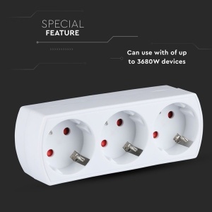 ADAPTOR 3 PRIZE 3X16A MAX 3680W - Img 6