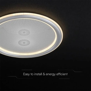 APLICA LED 50W 3IN1 DIMABIL CU TELECOMANDA - Img 8
