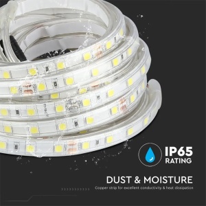 BANDA LED SMD5050 24V 60LED/M 6400K IP65 5M - Img 12