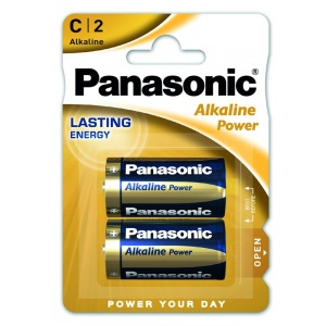 BATERIE ALCALINA PANASONIC BRONZE LR14 BLISTER 2 BUC - Img 2