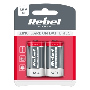 BATERIE GREENCELL R14 BLISTER 2 BUC - Img 2