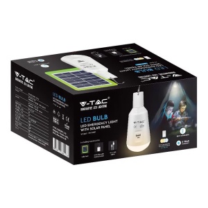 BEC LED E27 7W 3IN1 CU ACUMULATOR INCARCARE SOLARA SI USB - Img 5