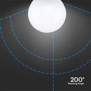 BEC LED G120 E27 22W 4000K ALB NEUTRU - Img 5
