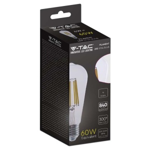BEC LED ST64 E27 4W CU FILAMENT 3000K MODEL EDISON - Img 3