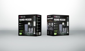 Blender vertical ECG RM 800, 800 W, lame din otel inoxidabil, recipient tocator 500 ml - Img 21