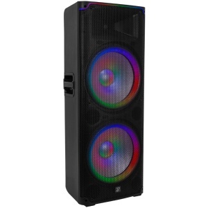 BOXA ACTIVA 250W RMS 2X15"/38CM + TWEETER 1.75" CU BT/USB/SD/FM - Img 2