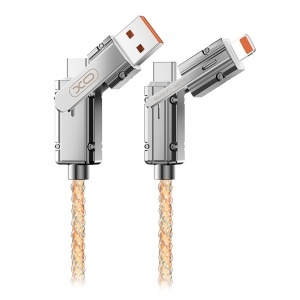 CABLU 3IN1 USB-C/LIGHTNING /USB 60W 1M - Img 2