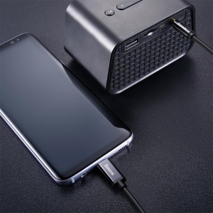 CABLU AUDIO TIP C- JACK 3.5MM 1.2M BASEUS - NEGRU - Img 7