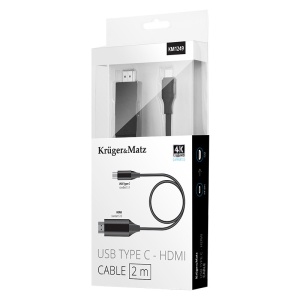 CABLU HDMI - USB TIP C 2M KRUGER&MATZ - Img 3