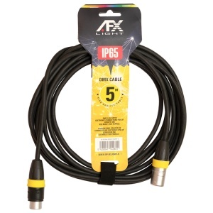CABLU PROFESIONAL DMX IP65 XLR TATA - XLR MAMA 5M - Img 3