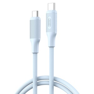 CABLU TIP C -TIP C 60W 1M - ALBASTRU