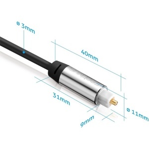 CABLU TOSLINK TATA - TATA 5.0M SENTIVUS - Img 4