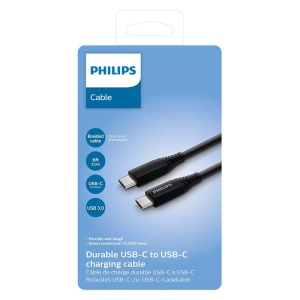 CABLU USB 3.0 TYPE C TATA - TATA 2M PHILIPS - Img 3