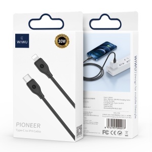 CABLU USB-C - LIGHTNING 1.2M 30W - negru - Img 7