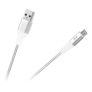 CABLU USB-MICRO USB 0.5 REBEL ALB - Img 2