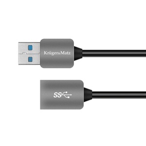 CABLU USB PRELUNGITOR 1M BLISTER KRUGER&MATZ - Img 1
