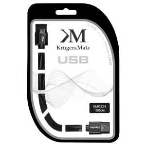 CABLU USB TATA-MICRO USB TATA 1.0M KRUGER&MATZ - Img 4