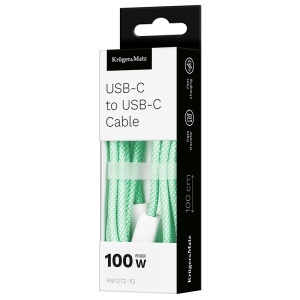 CABLU USB TYPE C - TYPE C 100W 1M KRUGER&MATZ - Img 5
