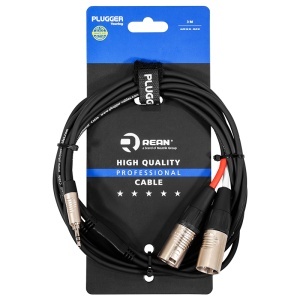 CABLU Y JACK TATA 3.5M STEREO - 2X XLR TATA 3M - Img 3