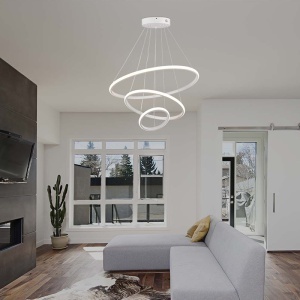 CANDELABRU LED 32W 3000K 60X40X100CM - ALB - Img 7